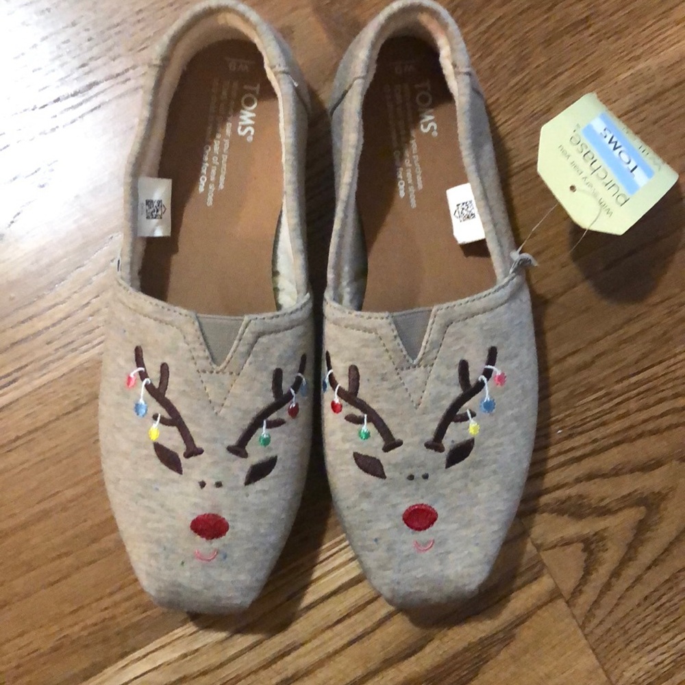 Holiday Reindeer Toms